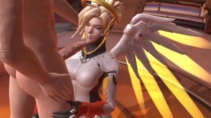 Mercy Blowjob &vert; Overwatch Parody