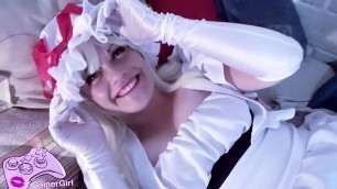 Maid sensual Blowjob - Yukari Touhou