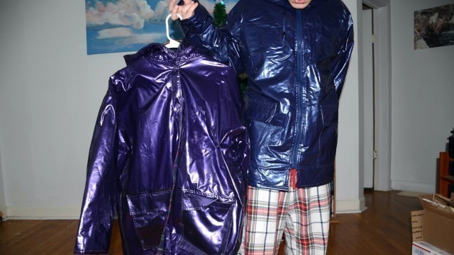 Dec 26 2022 - Unboxing three new raincoats & showing the storm damage our house took